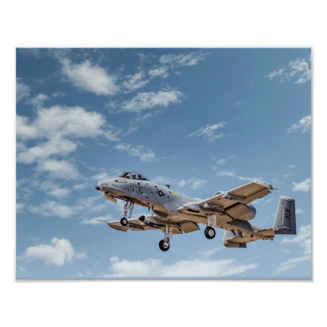 Impression Photo 8154-A-10 Avion militaire (Devant)