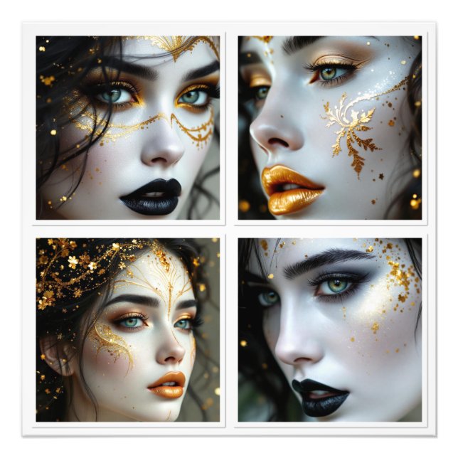 Impression Photo A Face In Time  (Devant)