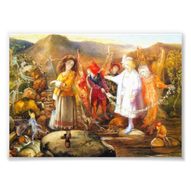 Impression Photo À Fairyland John Anster Fitzgerald (Devant)
