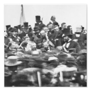 Impression Photo Abe Lincoln Gettysburg Adresse : Fin de la guerre