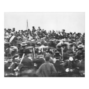 Impression Photo Abe Lincoln Gettysburg Adresse : Fin de la guerre