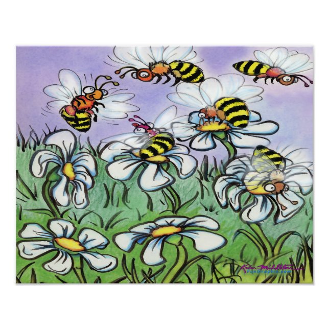 Impression Photo Abeilles (Devant)