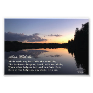 Impression Photo Abide With Me Inspirer Sunset Photography