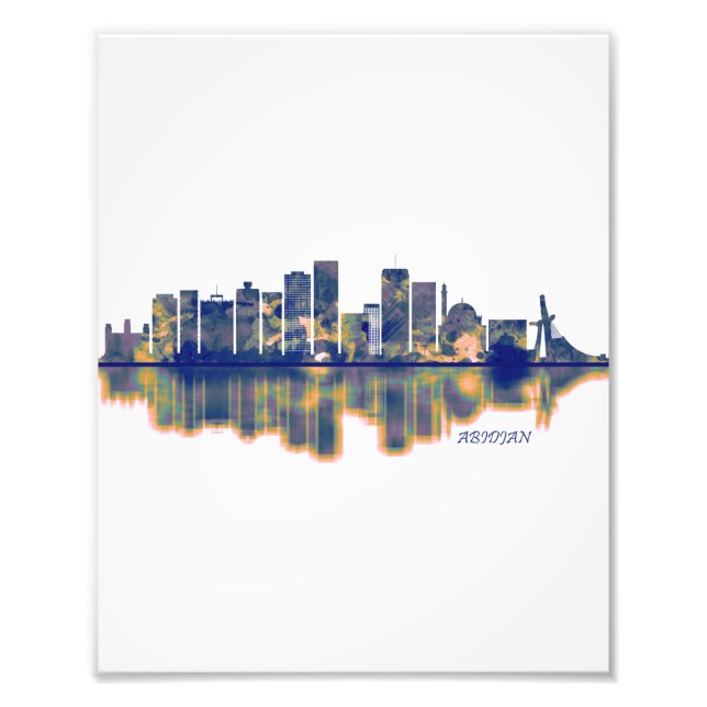 Impression Photo Abidjan Skyline (Devant)