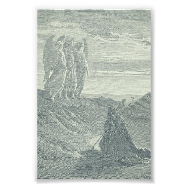 Impression Photo Abraham et les Trois Anges (Devant)