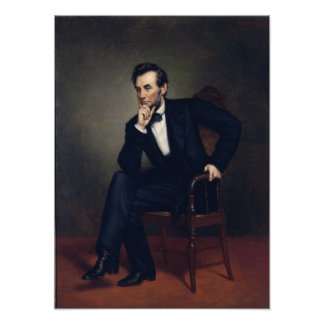 Impression Photo Abraham Lincoln Portrait par George Healy