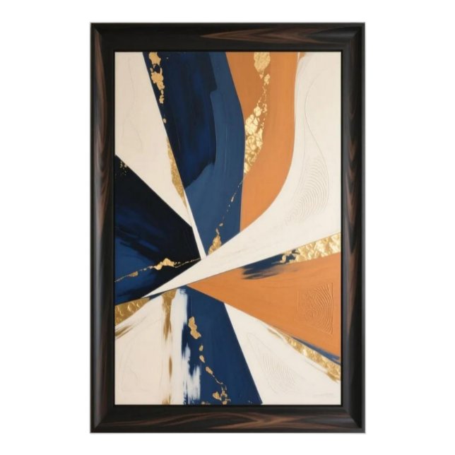 Impression Photo Abstract Design Wall Art (Devant)