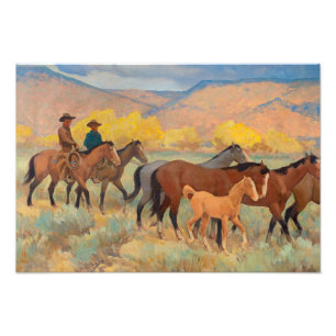 Impression Photo Accueil, 1942 par Maynard Dixon