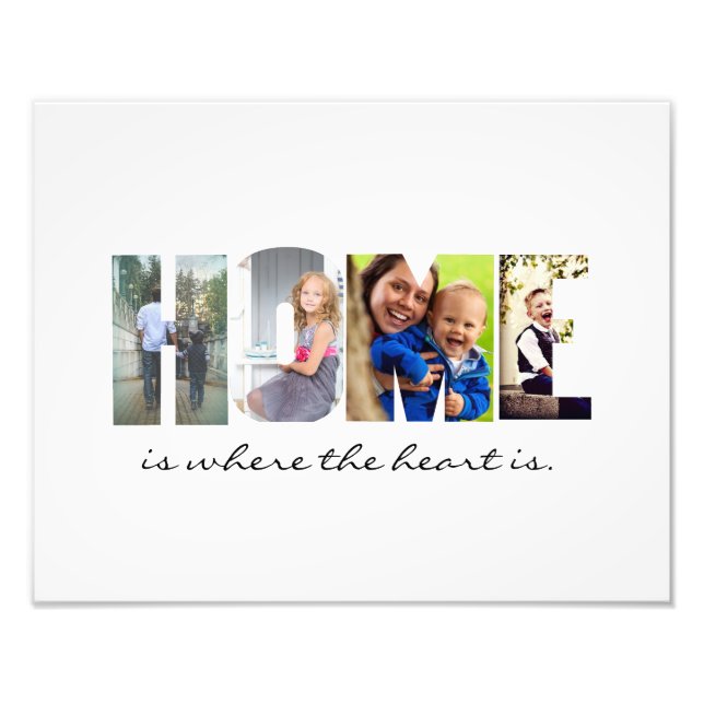 Impression Photo ACCUEIL dans vos photos (Devant)