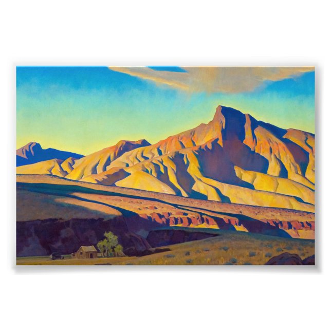 Impression Photo Accueil du Rat du désert par Maynard Dixon (Devant)