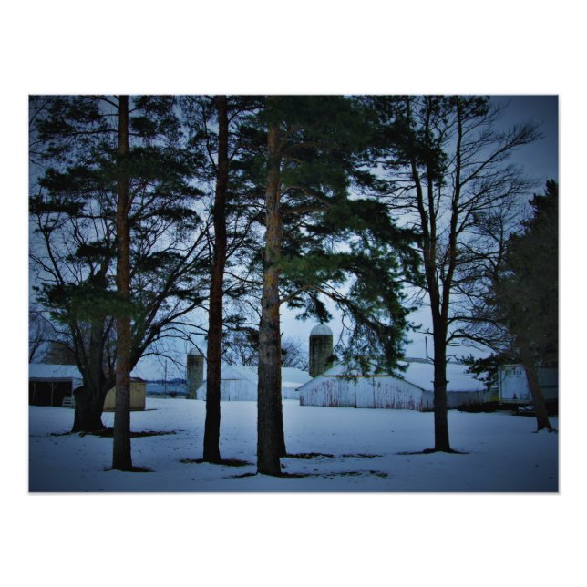 Impression Photo "Acres d'hibernation" (Devant)