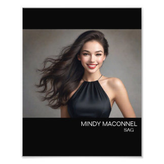 Impression Photo Acteur Actrice Paysage Portrait en pied