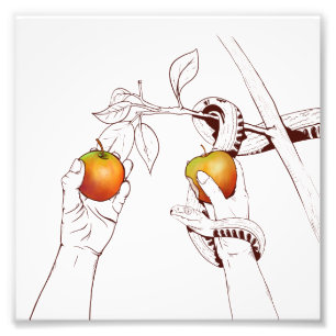 Impression Photo Adam et Eve