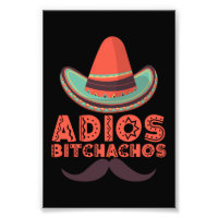 Adios Bitchachos Chapeau Rétro Cinco De Mayo