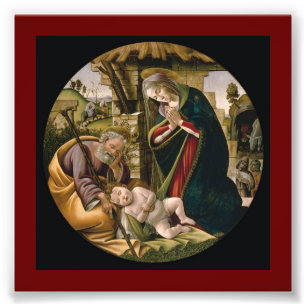 Impression Photo Adoration de l'enfant Christ