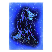 Affiche Cheval de course