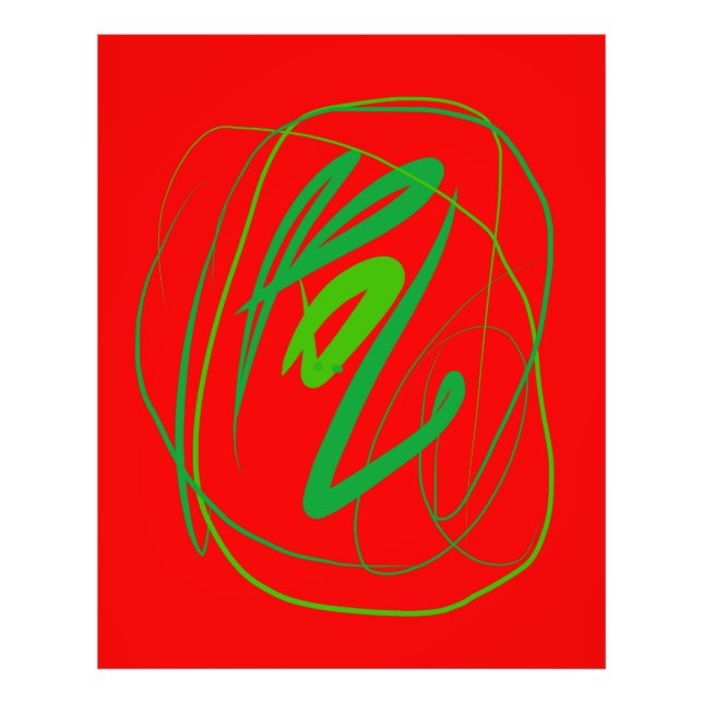 Impression Photo Affiche complémentaire de l'ombre II (Devant)