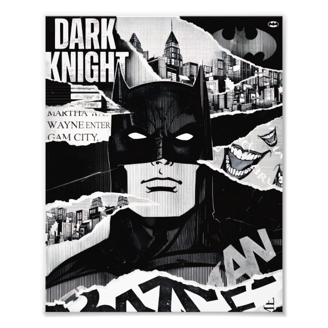 Impression Photo Affiche Dark Knight esthétique (Devant)