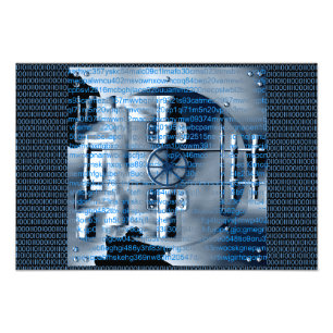 Impression Photo Affiche de chiffrage de Digitals