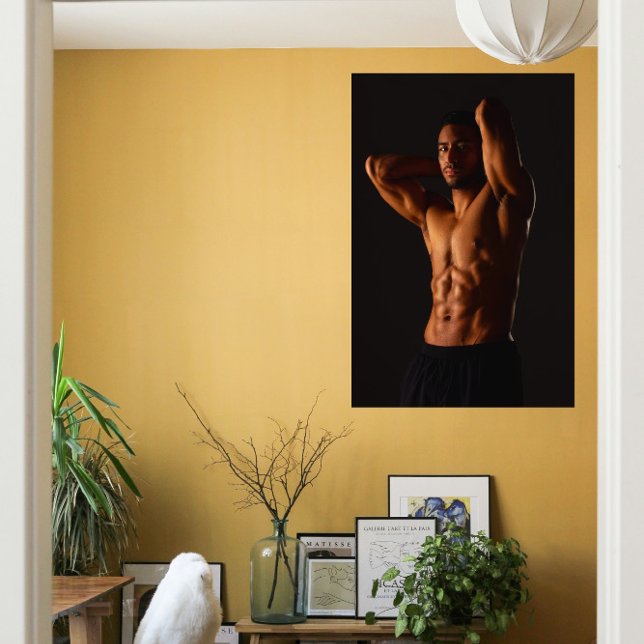 Impression Photo Affiche de mec confiant Muscle (Créateur téléchargé)