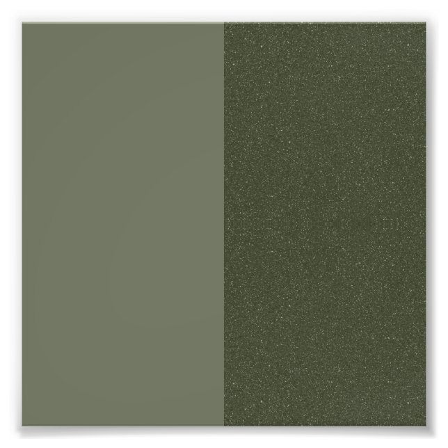 Impression Photo Affiche de mur en mousse verte divisée verticaleme (Devant)