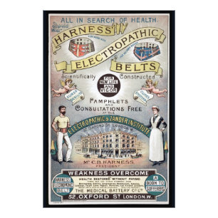 Impression Photo Affiche de publicité victorienne vintage