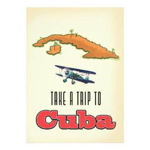 Impression Photo Affiche de vacances à Cuba
