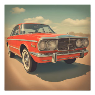 Impression Photo Affiche de voiture classique