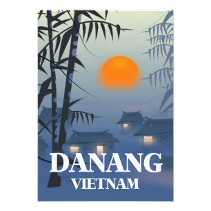 Impression Photo Affiche de voyage à Da Nang au Vietnam