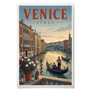 Impression Photo Affiche de voyage Venise Italie