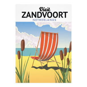 Impression Photo Affiche de voyage Zandvoort Pays-Bas