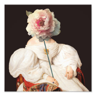 Impression Photo Affiche Diva Floral Thoughts