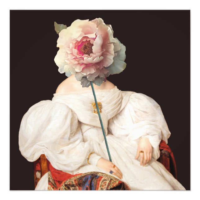 Impression Photo Affiche Diva Floral Thoughts (Devant)