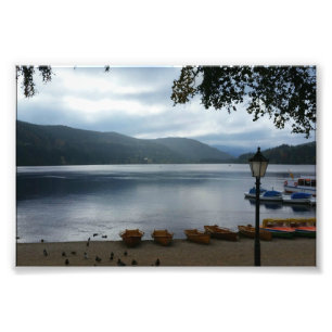 Impression Photo Affiche du lac Titisee Allemagne