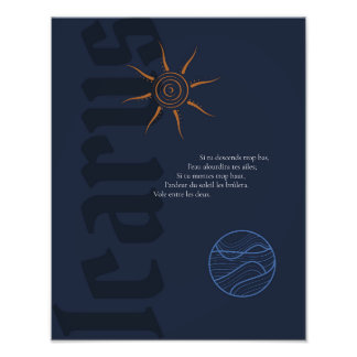 Impression Photo Affiche Icarus