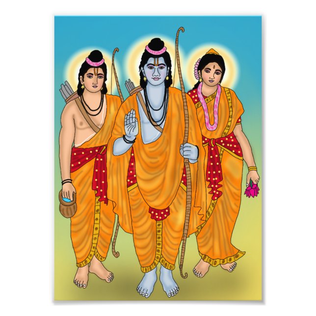Impression Photo Affiche Lord Sitaram (Devant)