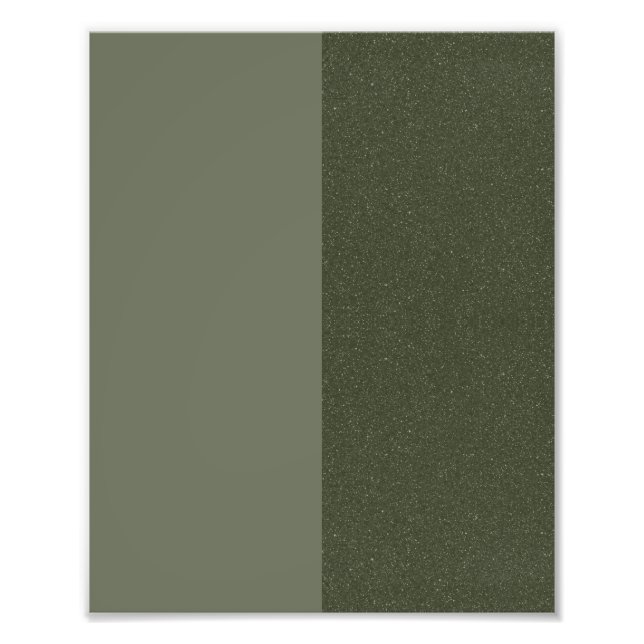 Impression Photo Affiche moderne à double texture Moss – Personnali (Devant)