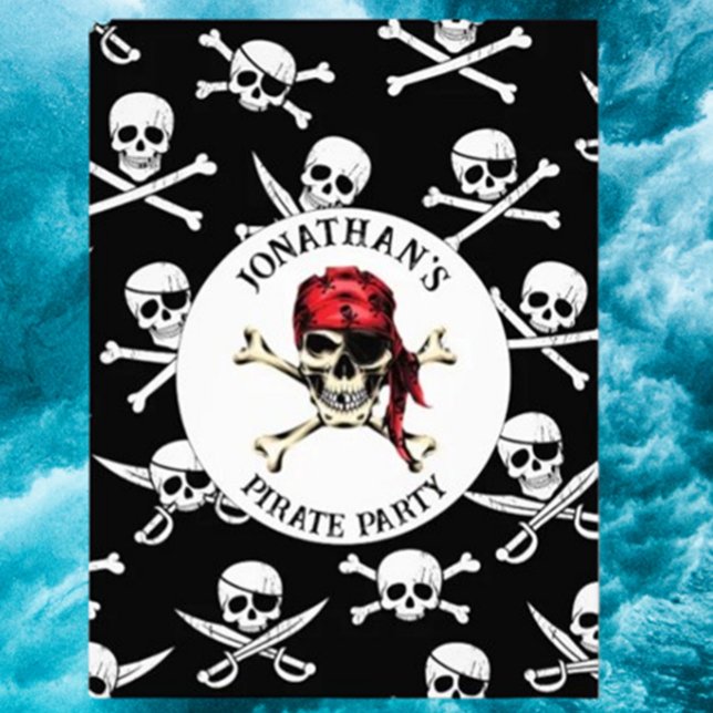 IMPRESSION PHOTO AFFICHE PIRATE JOLLY ROGER (Celebrate your adventurous spirit with the Jolly Roger Pirate Poster)