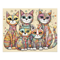 affiche pour calmer les chats