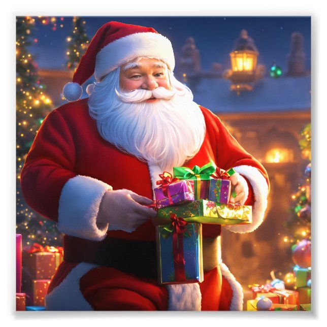 Impression Photo Affiches de Noël (Devant)