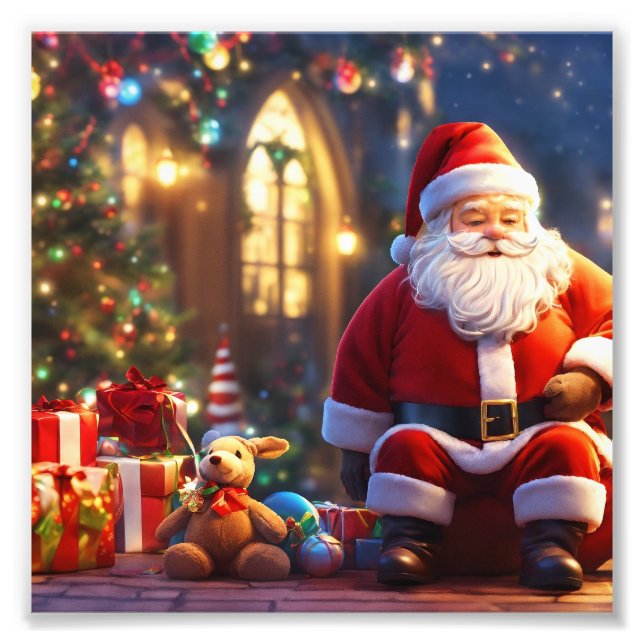 Impression Photo Affiches de Noël (Devant)