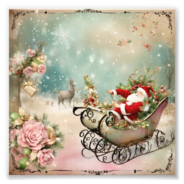 Impression Photo Affiches de Noël (Devant)