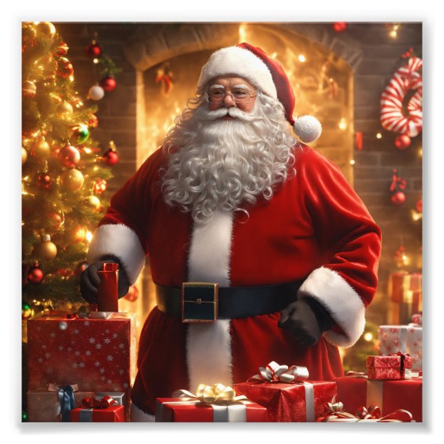 Impression Photo Affiches de Noël (Devant)