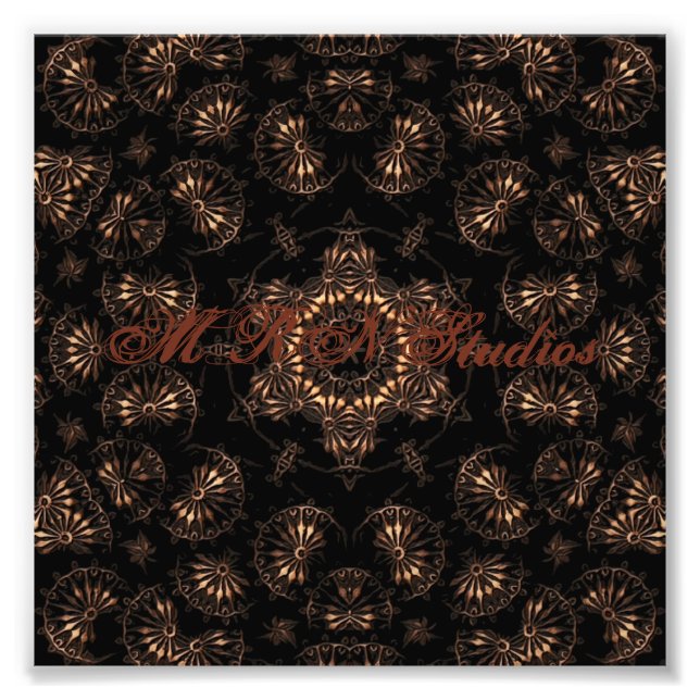 Impression Photo Âge de bronze Mandala (Devant)