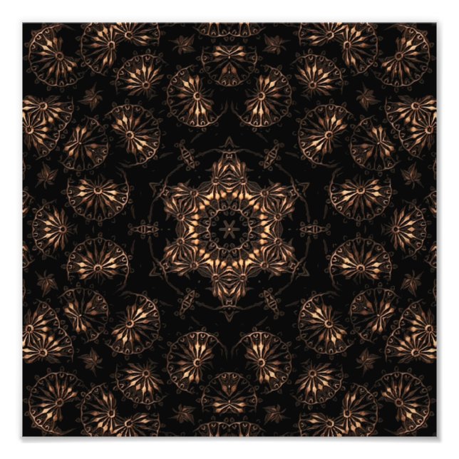 Impression Photo Âge de bronze Mandala (Devant)