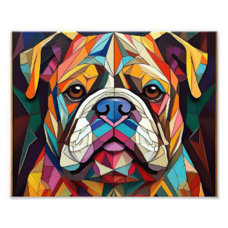 Impression Photo AI Cubism Chien