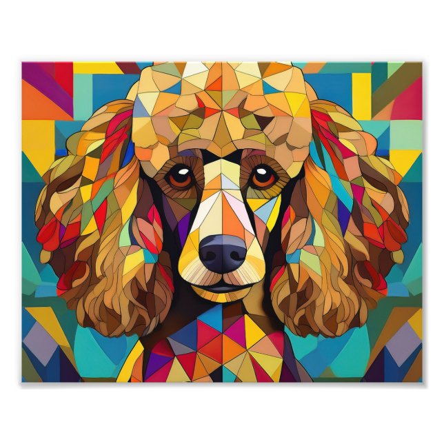 Impression Photo AI Cubism Chien (Devant)
