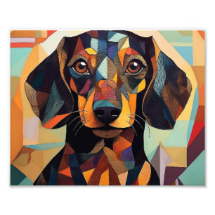Impression Photo AI Cubism Chien
