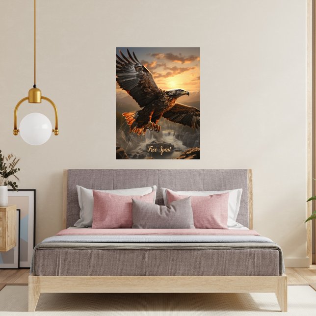 Impression Photo Aigle Esprit Libre (Créateur téléchargé)