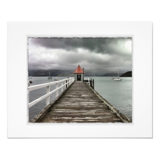 Impression Photo Akaroa Jetty (Devant)
